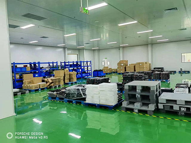 無塵車間的參觀通道裝修效果圖