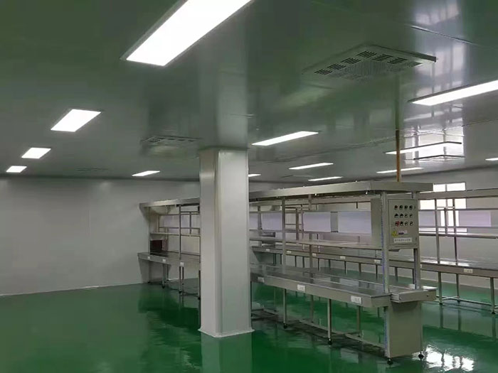 無(wú)塵車間的參觀通道裝修效果圖